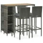 5-piece garden bar set and gray synthetic rattan cushions by vidaXL, Garden sets - Ref: Foro24-3064921, Price: 433,83 €, Disc...