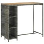 5-piece garden bar set and gray synthetic rattan cushions by vidaXL, Garden sets - Ref: Foro24-3064921, Price: 425,02 €, Disc...