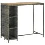 5-piece garden bar set and gray synthetic rattan cushions by vidaXL, Garden sets - Ref: Foro24-3064921, Price: 433,83 €, Disc...