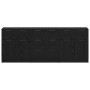 Vitrina 3 pcs Roble negro 60 x 30 x 70 cm Madera contrachapada