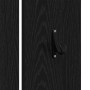 Conjunto de muebles de recibidor con cajón 3 pcs Roble negro