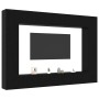 Conjunto de mueble de TV 8 pcs Roble negro 100 x 30 x 30 cm