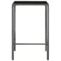 Garden table and high stools 5 pieces gray synthetic rattan by vidaXL, Garden sets - Ref: Foro24-3064831, Price: 357,07 €, Di...