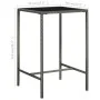 Garden table and high stools 5 pieces gray synthetic rattan by vidaXL, Garden sets - Ref: Foro24-3064831, Price: 357,07 €, Di...