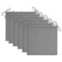 Klappbare Gartenstühle, 6 Stück, Kissen aus massivem Akazienholz von vidaXL, Gartenstühle - Ref: Foro24-3065435, Preis: 327,2...
