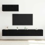Conjunto de muebles para TV de 3 piezas montado en la pared en