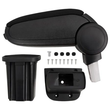 Car armrest ABS black 12x32x(34-50) cm by vidaXL, Motor vehicle seats - Ref: Foro24-154652, Price: 33,30 €, Discount: %