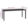 Garten-Essgruppe 7-teilig aus schwarzem synthetischem Rattan von vidaXL, Gartensets - Ref: Foro24-3065709, Preis: 442,30 €, R...
