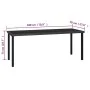 Garten-Essgruppe 7-teilig aus schwarzem synthetischem Rattan von vidaXL, Gartensets - Ref: Foro24-3065709, Preis: 429,48 €, R...