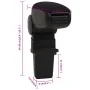 Car armrest ABS black 12x32x(34-50) cm by vidaXL, Motor vehicle seats - Ref: Foro24-154652, Price: 33,30 €, Discount: %