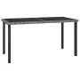 5-teiliges Garten-Esszimmerset aus synthetischem Rattangrau von vidaXL, Gartensets - Ref: Foro24-3065701, Preis: 340,34 €, Ra...