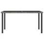 5-piece synthetic rattan gray garden dining set by vidaXL, Garden sets - Ref: Foro24-3065701, Price: 340,34 €, Discount: %