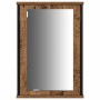 Juego de muebles de baño 3 pcs Madera vieja 33 x 33 x 185.5 cm