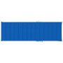 Lounger with royal blue impregnated pine wood cushion by vidaXL, Loungers - Ref: Foro24-3065859, Price: 128,94 €, Discount: %