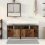 Juego de muebles de baño 3 pcs Marrón 80 x 30 x 60 cm