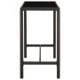 Gartenbar-Set 9-teilig aus braunem synthetischem Rattan von vidaXL, Gartensets - Ref: Foro24-3064825, Preis: 365,89 €, Rabatt: %