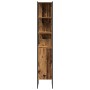 Juego de muebles de baño 3 pcs Madera vieja 33 x 33 x 185.5 cm