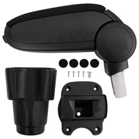 Car armrest ABS black 12x33x(34-50) cm by vidaXL, Motor vehicle seats - Ref: Foro24-154659, Price: 40,61 €, Discount: %