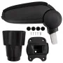 Car armrest ABS black 12x33x(34-50) cm by vidaXL, Motor vehicle seats - Ref: Foro24-154659, Price: 40,61 €, Discount: %