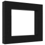 Conjunto de mueble de TV 8 pcs Roble negro 100 x 30 x 30 cm