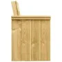7-piece garden dining table with impregnated pine wood cushions by vidaXL, Garden sets - Ref: Foro24-3065733, Price: 698,07 €...