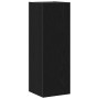 Conjunto de mueble de TV 4 pcs Roble negro 30.5 x 30 x 110 cm