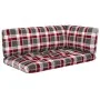 2-seater pallet sofa with gray impregnated pine wood cushions by vidaXL, Garden sets - Ref: Foro24-3066637, Price: 260,23 €, ...