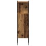 Juego de muebles de baño 4 pcs Madera vieja 33 x 33 x 185.5 cm