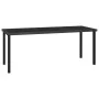 Garden dining set 9 pieces black synthetic rattan by vidaXL, Garden sets - Ref: Foro24-3065698, Price: 681,02 €, Discount: %