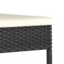 Garden dining set 9 pieces black synthetic rattan by vidaXL, Garden sets - Ref: Foro24-3065698, Price: 681,02 €, Discount: %