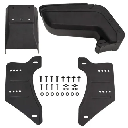 Universal black ABS car armrest 14x30x(32-48.5) cm by vidaXL, Motor vehicle seats - Ref: Foro24-154645, Price: 42,80 €, Disco...