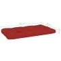 2-Sitzer-Palettensofa mit grau imprägnierten Kiefernholzkissen von vidaXL, Gartensets - Ref: Foro24-3066631, Preis: 256,64 €,...