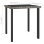 5-Piece Gray Synthetic Rattan Garden Dining Set by vidaXL, Garden sets - Ref: Foro24-3065700, Price: 285,21 €, Discount: %