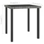 5-teiliges graues Garten-Ess-Set aus synthetischem Rattan von vidaXL, Gartensets - Ref: Foro24-3065700, Preis: 282,43 €, Raba...
