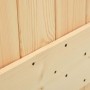 Puerta corredera con herrajes madera maciza de pino 80x210 cm