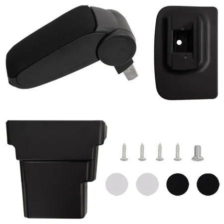 Car armrest ABS black 17x32x(37-53) cm by vidaXL, Motor vehicle seats - Ref: Foro24-154681, Price: 35,78 €, Discount: %