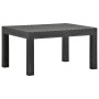 Gartenmöbel-Set 3-teilig anthrazitgraue PP-Rattankissen von vidaXL, Gartensets - Ref: Foro24-3067233, Preis: 231,11 €, Rabatt: %