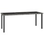 Garden dining set 9 pieces gray synthetic rattan by vidaXL, Garden sets - Ref: Foro24-3065716, Price: 501,73 €, Discount: %