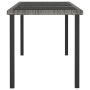 Garden dining set 9 pieces gray synthetic rattan by vidaXL, Garden sets - Ref: Foro24-3065716, Price: 501,73 €, Discount: %