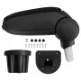 Car Armrest ABS Black 13.5x32.5x(31-46.5) cm by vidaXL, Motor vehicle seats - Ref: Foro24-154655, Price: 25,80 €, Discount: %