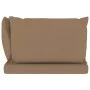 2-seater pallet garden sofa with taupe cushions by vidaXL, Garden sets - Ref: Foro24-3067280, Price: 174,88 €, Discount: %