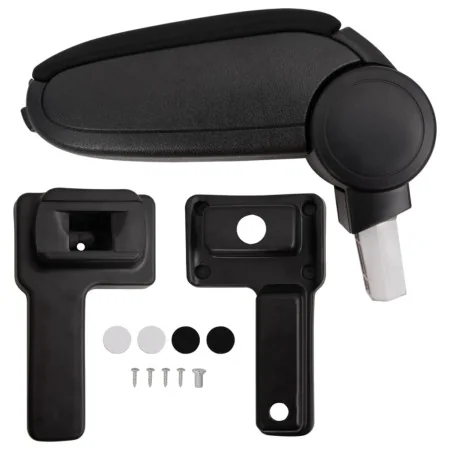 Car armrest ABS black 14.5x32x(27-46) cm by vidaXL, Motor vehicle seats - Ref: Foro24-154649, Price: 44,46 €, Discount: %
