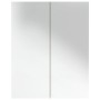 Badezimmerspiegelschrank aus MDF in Weiß und Eiche, 60 x 15 x 75 cm von vidaXL, Badezimmerwaschtische - Ref: Foro24-331530, P...