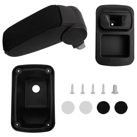 Reposabrazos para coche ABS negro 14x33x(30-45,5) cm by vidaXL, Motor vehicle seats - Ref: Foro24-154675, Price: 25,99 €, Dis...
