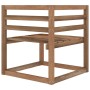 Sofá de jardín de palets de 2 plazas con cojines beige de vidaXL, Conjuntos de jardín - Ref: Foro24-3067275, Precio: 159,74 €...