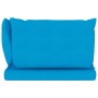 2-Sitzer-Paletten-Gartensofa mit hellblauen Kissen von vidaXL, Gartensets - Ref: Foro24-3067276, Preis: 140,61 €, Rabatt: %