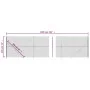 Wire fence with green flange 2x10 m by vidaXL, fence panels - Ref: Foro24-153942, Price: 111,50 €, Discount: %
