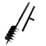 Earth Drill With Handle 150 mm With Extension Tube 9 M Steel by vidaXL, Helical augers - Ref: Foro24-270528, Price: 142,21 €,...