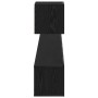 Conjunto de mueble de TV 4 pcs Roble negro 80 x 30 x 30 cm