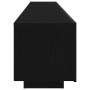 Gabinete de TV 2 pcs Negro 200 x 35 x 40 cm